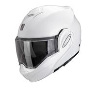 Casque moto modulable Scorpion Exo-tech Evo Pro Solid - blanc perle - L (59/60 cm)