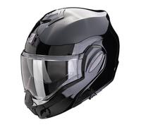 Casque moto modulable Scorpion Exo-tech Evo Pro Solid - noir métal - Noir - M (57/58 cm)