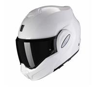 Casque moto modulable Scorpion Exo-Tech Evo Solid ECE 22-06 - blanc - Blanc - XS