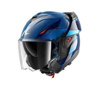 Shark Casque moto modulable Oxo Mekarium ECE Bleu 2XL