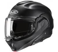 Casque Moto Modulaire HJC F100 SOLIDE Semi Plat Noir Mat 189270