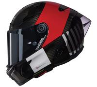 Casque moto NOLAN X-804 RS COMBO GARA 351 (VISO transparent et argenté