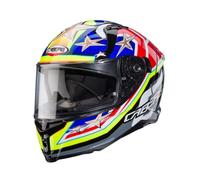 Casque moto piste Caberg Avalon X noir/jaune/rouge/bleu