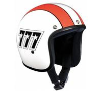 Casque MOTO Retro LUCKY 777 BANDIT Jet Open personnalisé NON HOMOLOGUÉ