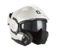 Casque moto reversible Nox Premium Spinner - blanc - Blanc - XS (53/54 cm)