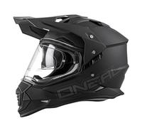 Casque moto scooter O'neal - 0818-522 - Oneal Sierra Flat 2023 Casque de Motocross (Black,S (55/56)) S