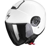 Casque moto SCORPION JET EXO-CITY II SOLID Blanc brillant