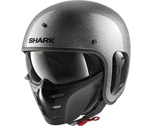 Casque Moto Shark S-Drak 2 Blank Glitter SSX, Gris, XL