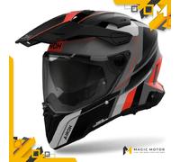 Casque moto Touring/Adventure Airoh COMMANDER 2 L SAUTER Noir