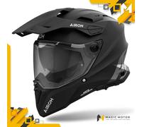 Casque moto Touring/Adventure Airoh COMMANDER 2 M SOLIDE Noir