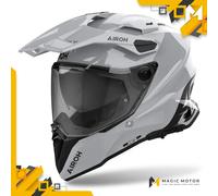 Casque moto Touring/Adventure Airoh COMMANDER 2 XXL SOLIDE Gris