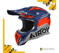 Casque moto Tout-terrain Airoh AVIATOR ACE 2 M FUREUR Rouge