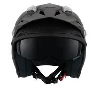 Casque moto trial avec visière Hebo HTR -P01 V6 - black matt XL