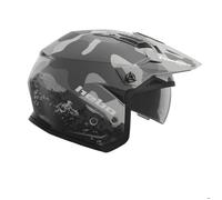 Hebo Htr-p01 V6 Camo Open Face Helmet Noir XS