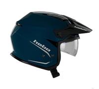 Casque moto trial avec visière Hebo HTR -P01 V6 Mono Duo L