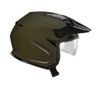 Casque moto trial avec visière Hebo HTR -P01 V6 Mono Duo Mate XS