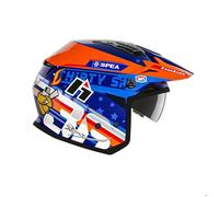 Casque moto trial avec visière Hebo HTR -P01 V6 T XXL