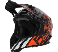 Casque Motocross Acerbis Steel Carbon, noir/orange, XS (53/54)