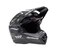 Casque Motocross BELL MOTO-10 SPHERICAL Fasthouse Raven Noir Mat