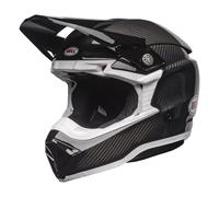 Bell Moto-10 Spherical Solid, casque croisé XL Noir/Blanc Noir/Blanc