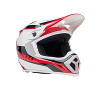Casque Motocross BELL MX-9 MIPS Rift Blanc Noir Rouge