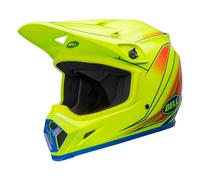 Casque Motocross BELL MX-9 MIPS Zone Retina Jaune Fluo 22.06