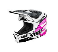 Shot Race Gear Furious Flash Junior Off-road Helmet Blanc L