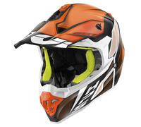 Casque Motocross GIVI 60.1 Invert Noir / Orange ECE 22.06