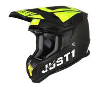 Casque Motocross JUST1 J22 Adrenaline Jaune Fluo Carbone