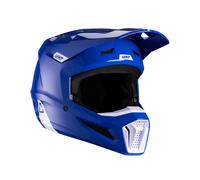 Casque Motocross LEATT Moto 2.5 Bleu Blanc
