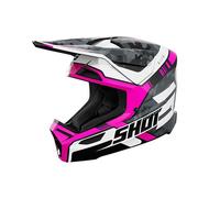 Shot Casque Cross Furious Dust Rose brillant Taille XL