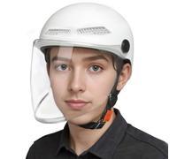 Casque Motocyclette Demi-Jupe - Casque de Moto Léger | Rétro Ouvert à Libération Rapide pour Jeunes Adultes Femmes Scooter ATV Passionnés de Sport Motorisé