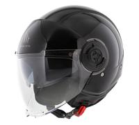 Casque MT Jet Viale S noir brillant