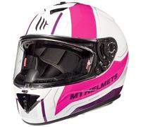casque mt rapide duel - rose XXL