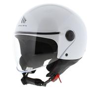 Casque MT Street S blanc brillant