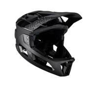 Casque Vtt 3.0 Enduro Protège Menton Amovible 3 IN 1 Noir LEATT Vélo