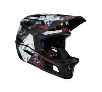 Casque MTB Gravity 4.0 - noir/blanc Alpine - L 59-60cm