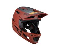 Casque Mtb Gravity 4.0 V25 Rouge/Noir LEATT Vélo