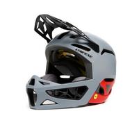 Casque Mtb Intégral Ligne 01 Mips Nfc Gris/Rouge Dainese Vélo