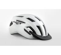 Casque de vélo MET Allroad blanc mat S (52-56 cm)