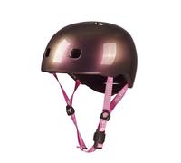 Micro Mobility Casque enfant, finition mate, boucle magnétique, LED, 2-5 ans (Néochrome Rose S)