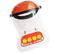 Casque Nourrisseur à Colibris | Distributeur Transparent 4 Ports,pour Une Alimentation Faciale des Oiseaux Lors d'Activités de Jardin Camping Terrasse Randonnée et Observation en Plein Air