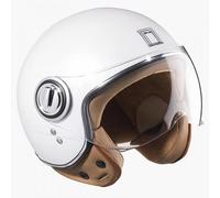 NOX PREMIUM CASQUE DEMI-JET IDOL - XS - HELMET JET IDOL - BLANC PERLE