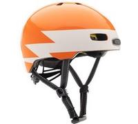 Casque Nutcase Little Nutty Lightnin' Orange et Blanc Taille XS Blanc G