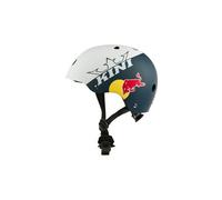 Kini Red Bull BB 1.0 Casque BMX Enfant, blanc-turquoise-bleu, taille XS