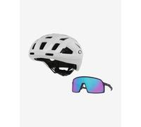 Casque Oakley ARO3 Endurance MIPS + Lunettes Oakley Sutro Small Matte Navy avec verres Prizm Sapphire - L