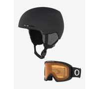 Casque Oakley MOD1 noir + Masque Oakley O-Frame 2.0 Pro L Noir Mat avec lentille Persimmon - S