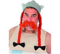 Casque Obelix© Tissu Adulte - Gris Gris G