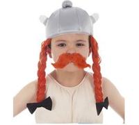 Casque Obélix© Tissu Enfant - Gris - Taille Unique Gris G
