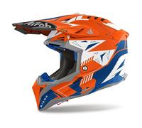 Casque Off Road Airoh AVIATOR 3 Spin Orange Fluo Matt